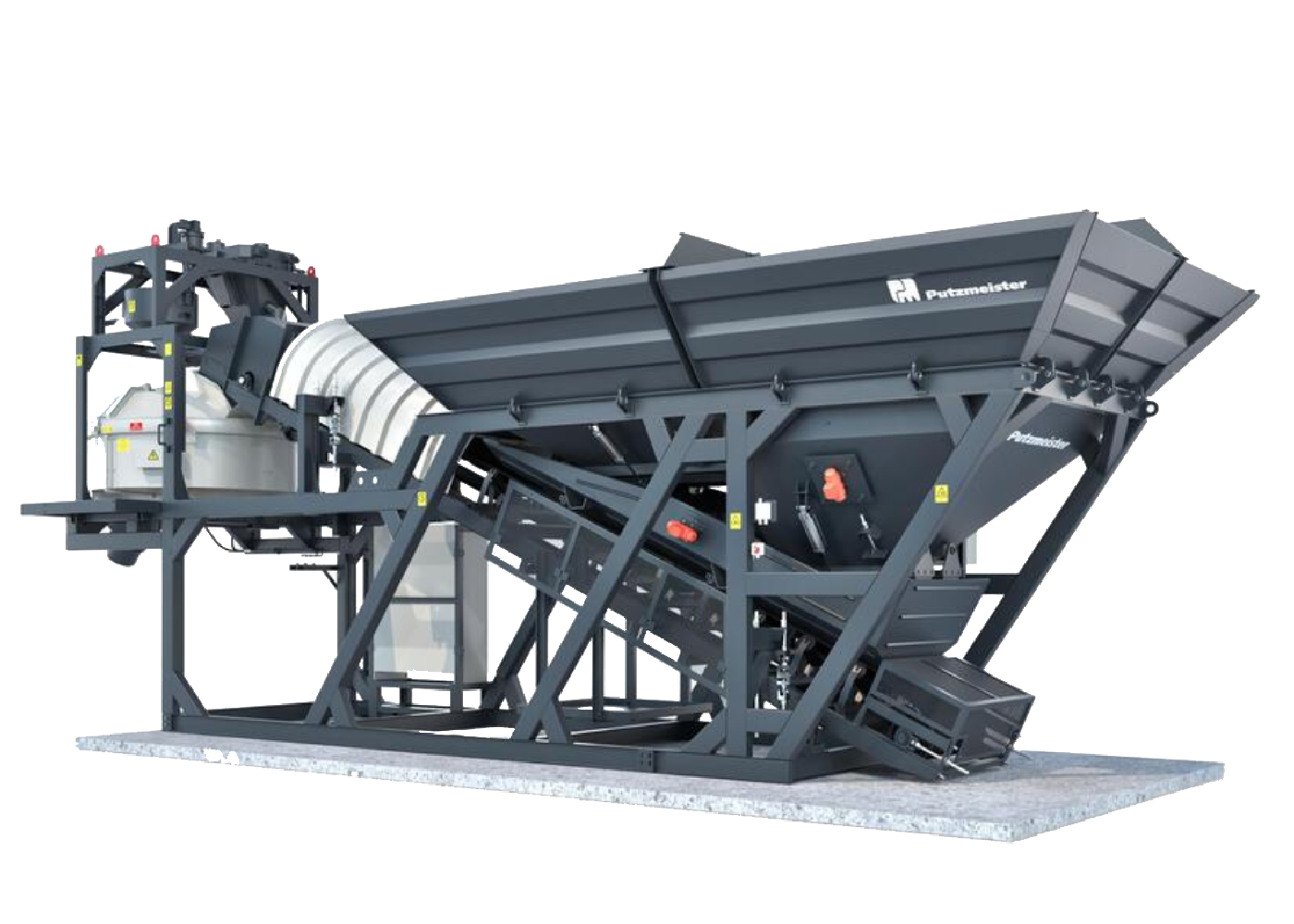 PUTZ MT 0 35 Concrete Batching Plant